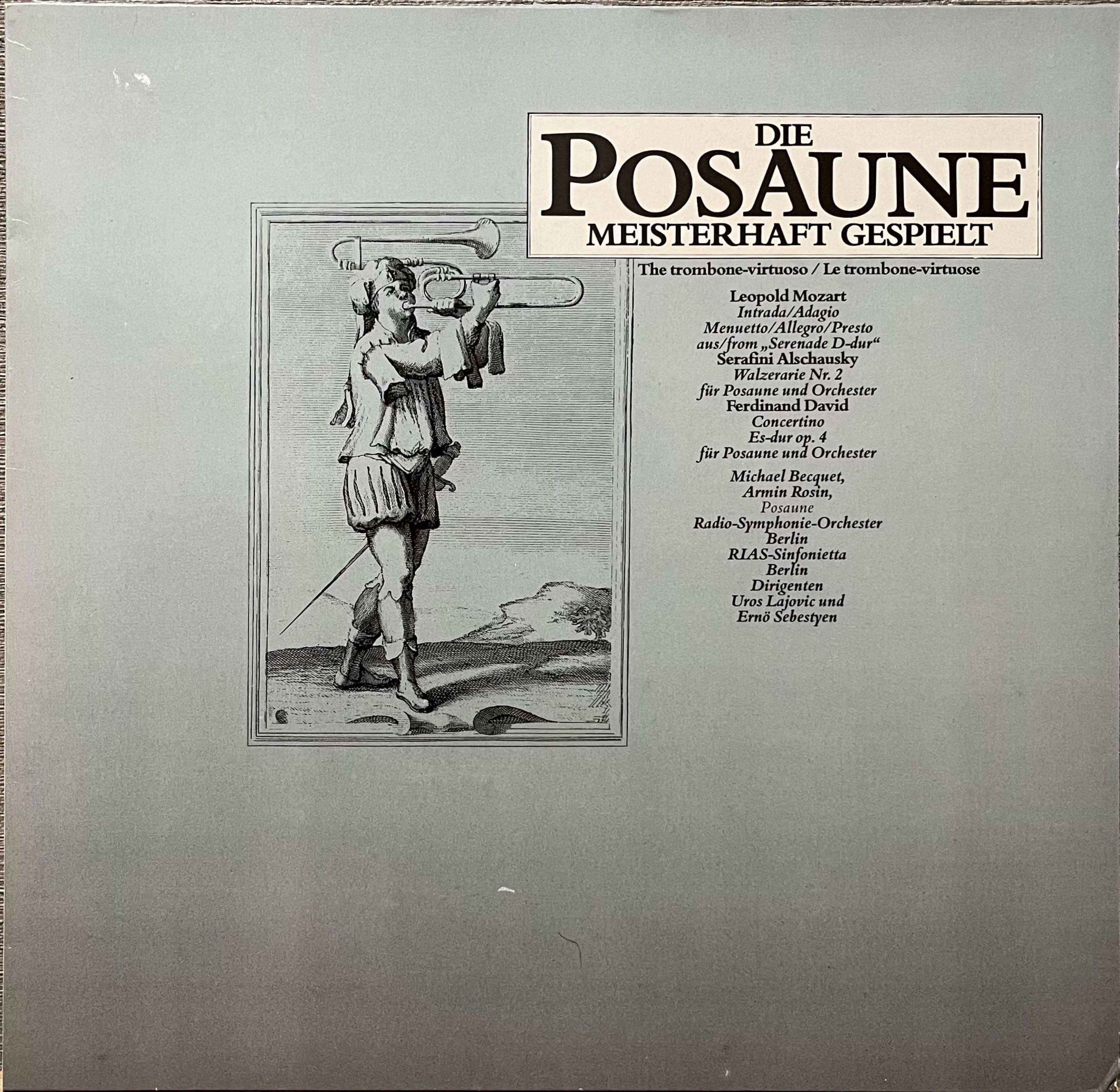 Die Posaune Meisterhaft Gespielt