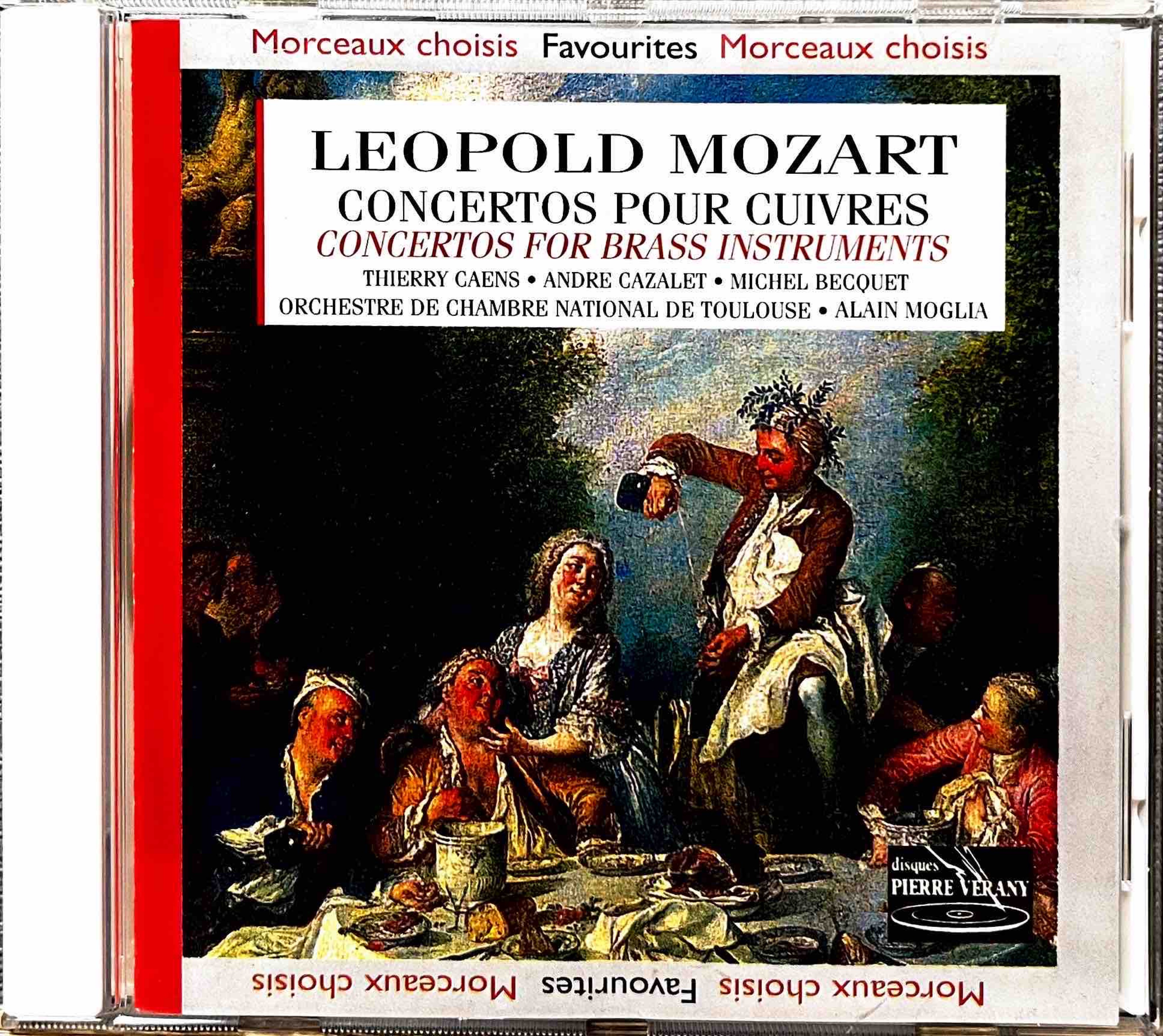 Leopold Mozart-Concertos pour cuivres-Concertos for brass instruments