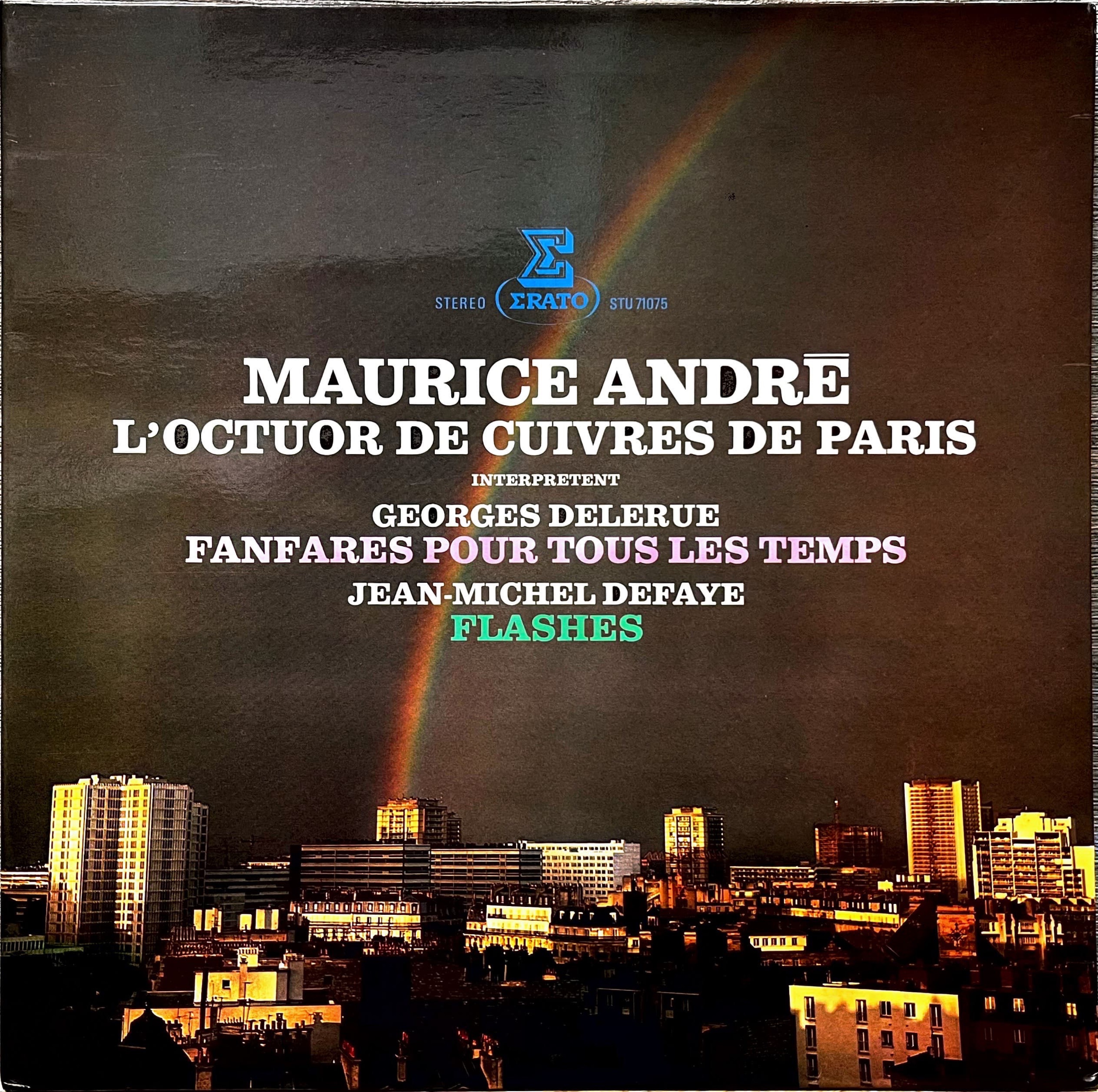 MAURICE ANDRÉ  L'OCTUOR DE CUIVRES DE PARIS