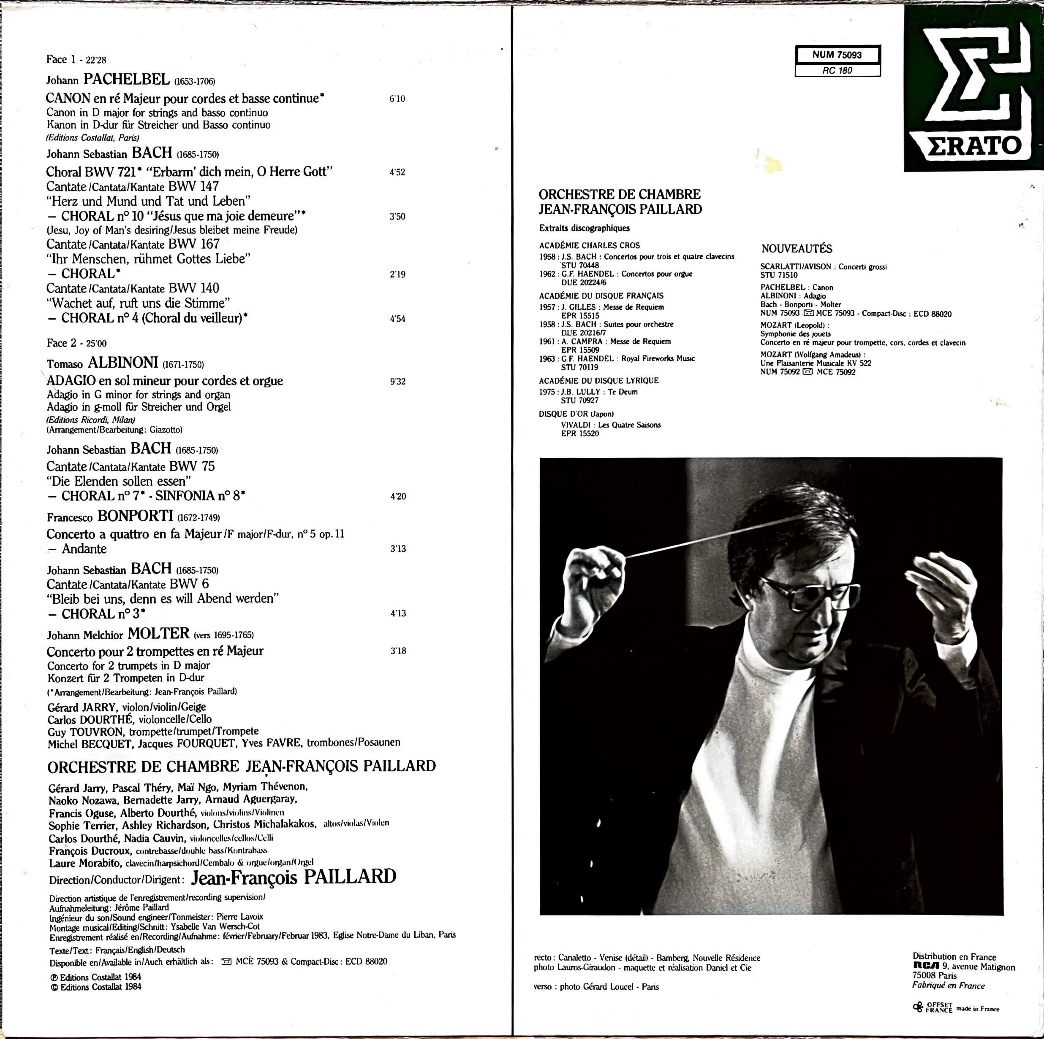 Pachelbel/Canon Albinoni/Adagio